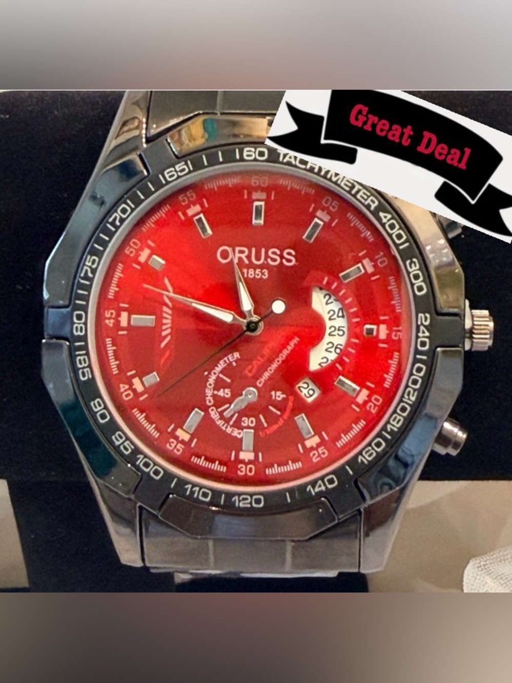 “ORUSS 1853” Mens Watch - GREAT DISCOUNT   NWT